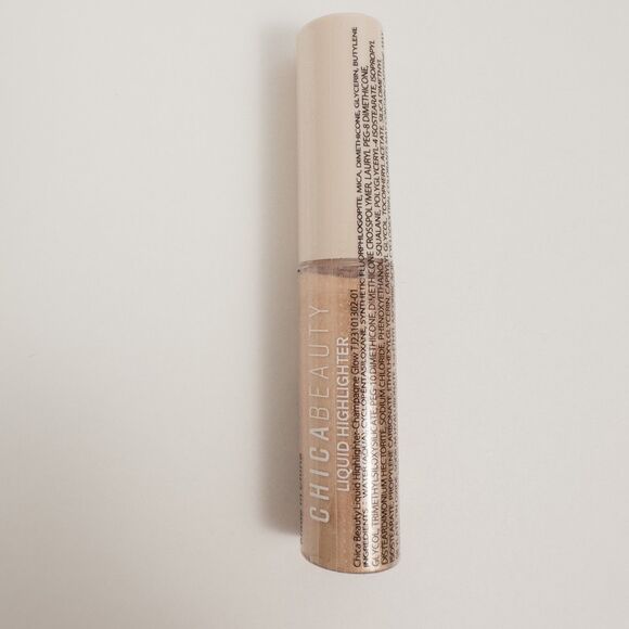5/$20 Chica Beauty Mini Liquid Highlighter Champagne Glow 6ml New Sealed - Picture 6 of 7